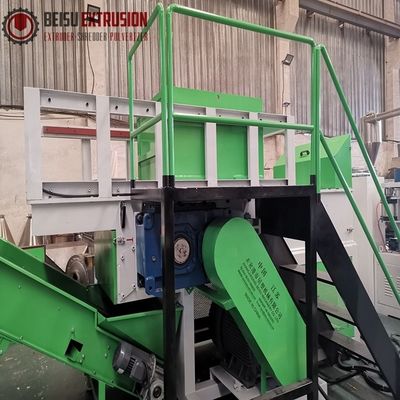 Pe Pp Pvc 3000kg/H Plastic Shredder Machine With Harder Blade