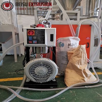 600kg/H 10mm HDPE Pulverizer With Air Cooled Chiller